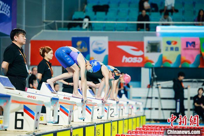 国家奥体杯青少年游泳冠