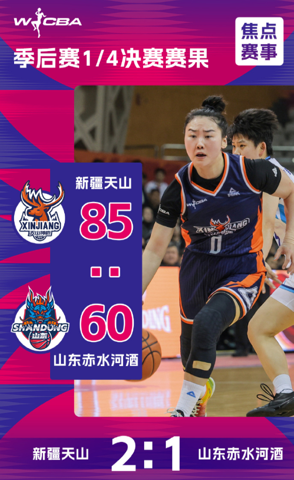 新疆女篮力克山东晋级四