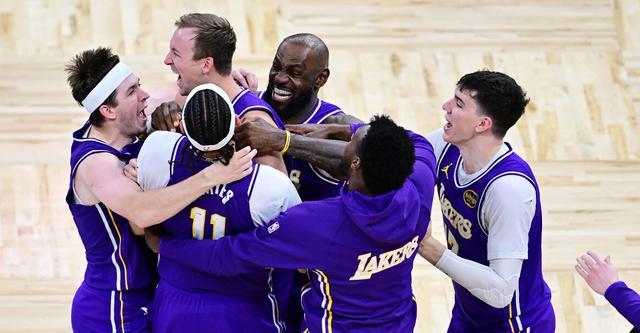 肯纳德0.6秒三分绝杀助湖人9连胜 东契奇砍33+8助